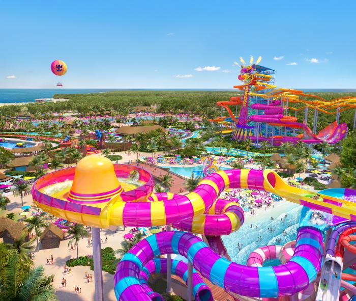 Artist Rendering of Loco Waterpark at Perfect Day Mexico